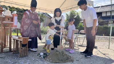 【長浜市】N様邸　地鎮祭